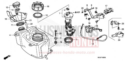 FUEL TANK FES1253 de 2003